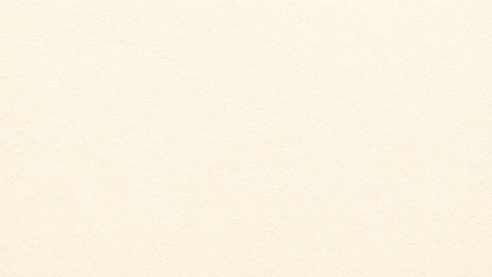 Pale cream paper-textured background with subtle beige mottling and no text or objects.
